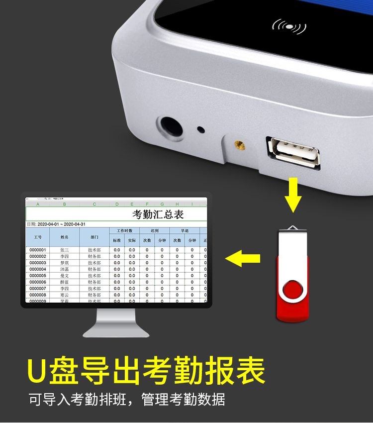 面部簽到打卡機